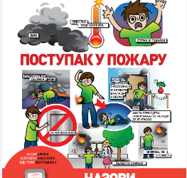 Едукација ученика о превенцији и противпожарној заштити